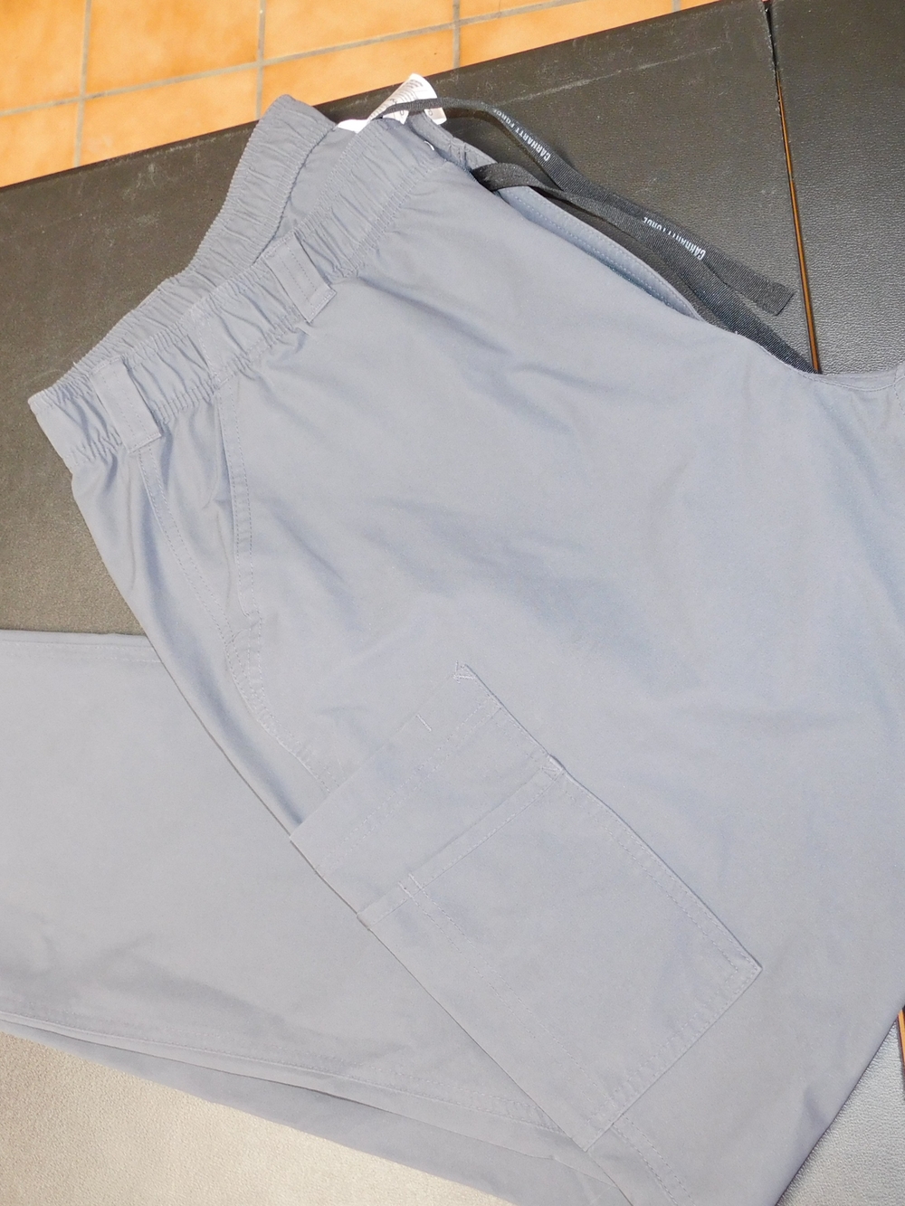 Men's Gray Scrub Pants